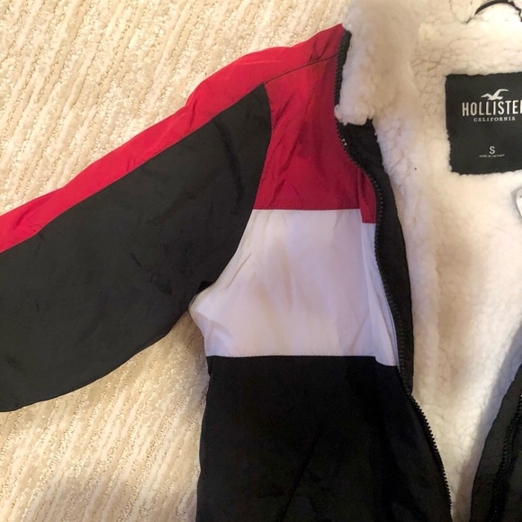 new with tags red navy blue and white jacket - Picture 4 of 5